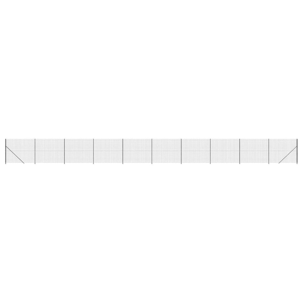 Nettinggjerde med flens antrasitt 1,6x25 m