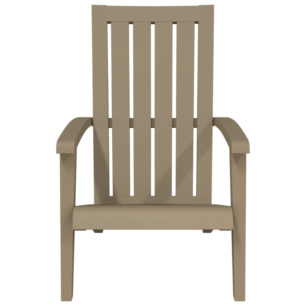 Adirondack hagestol brun polypropylen