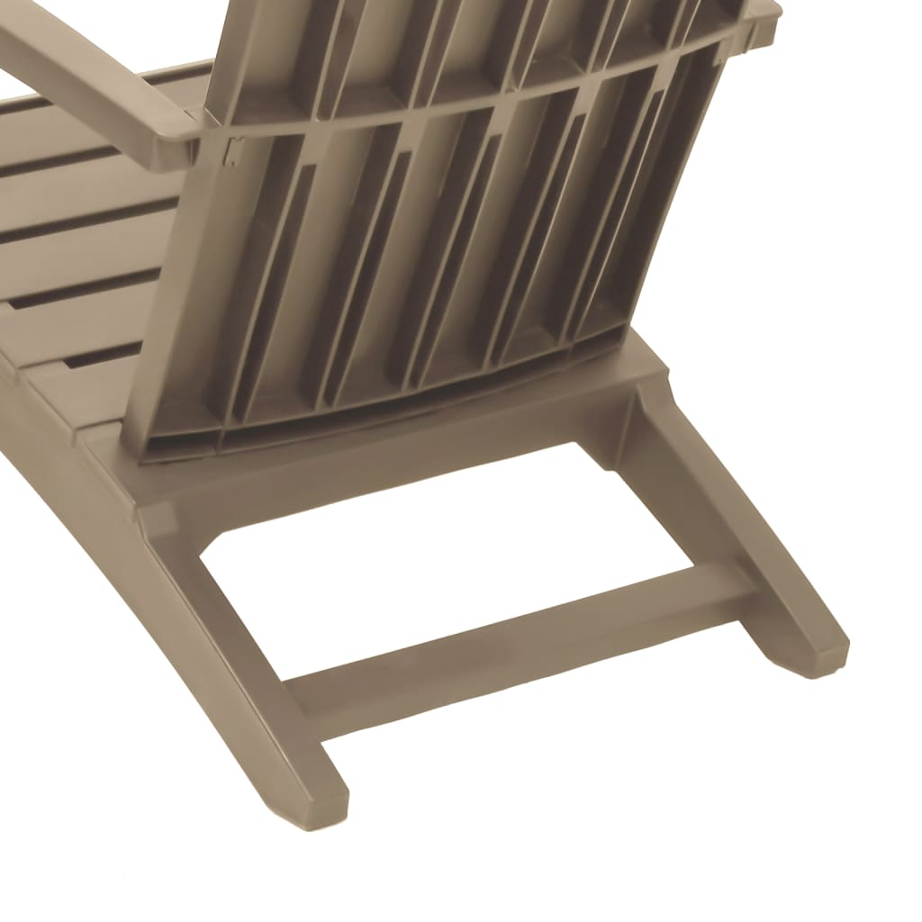 Adirondack hagestol brun polypropylen