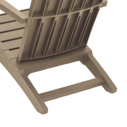 Adirondack hagestol brun polypropylen