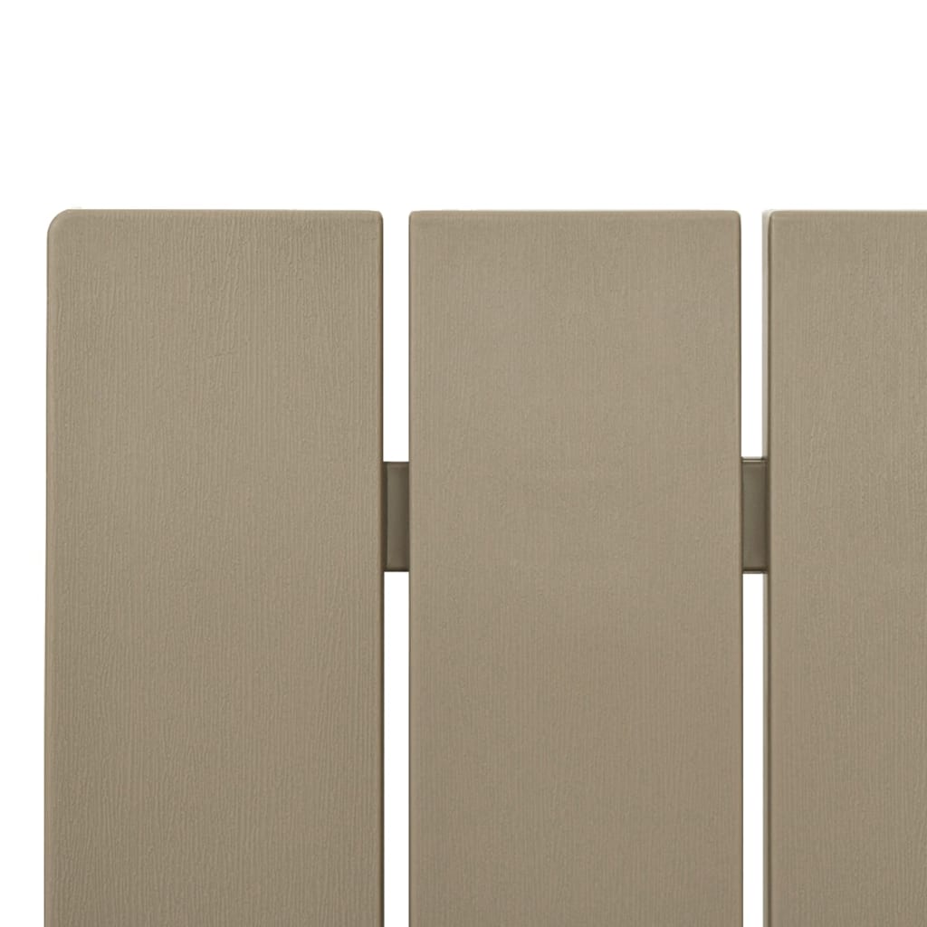Adirondack hagestol lysebrun 75x88,5x89,5 cm polypropylen