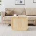 Salongbord sonoma eik 51x50x44 cm konstruert tre