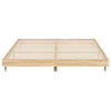 Sengeramme uten madrass sonoma eik 120x200 cm konstruert tre