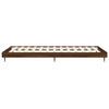 Sengeramme uten madrass brun eik 100x200 cm konstruert tre