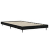 Sengeramme svart 90x200 cm konstruert tre