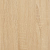 Sengeramme uten madrass sonoma eik 90x200 cm konstruert tre