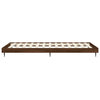 Sengeramme uten madrass brun eik 90x200 cm konstruert tre