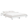 Sengeramme hvit 140x190 cm konstruert tre