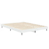 Sengeramme hvit 140x190 cm konstruert tre