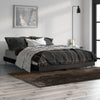 Sengeramme svart 135x190 cm konstruert tre