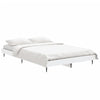 Sengeramme hvit 120x190 cm konstruert tre