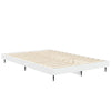 Sengeramme hvit 120x190 cm konstruert tre