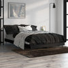 Sengeramme svart 120x190 cm konstruert tre