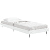 Sengeramme hvit 75x190 cm konstruert tre