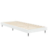 Sengeramme hvit 75x190 cm konstruert tre