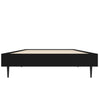 Sengeramme svart 75x190 cm konstruert tre