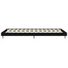 Sengeramme svart 75x190 cm konstruert tre