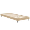Sengeramme uten madrass sonoma eik 75x190 cm konstruert tre