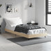 Sengeramme uten madrass sonoma eik 75x190 cm konstruert tre