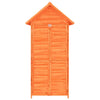 Hageredskapsbod brun 89x52,5x175 cm heltre furu