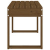 Hagebenk honningbrun 80x38x45 cm heltre furu