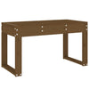 Hagebenk honningbrun 80x38x45 cm heltre furu