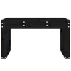 Hagebenk svart 80x38x45 cm heltre furu
