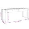 Hagebenk honningbrun 110x38x45 cm heltre furu