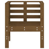Hagestoler 2 stk honningbrun 61,5x53x71 cm heltre furu