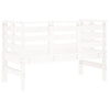 Hagebenk hvit 111,5x53x71 cm heltre furu