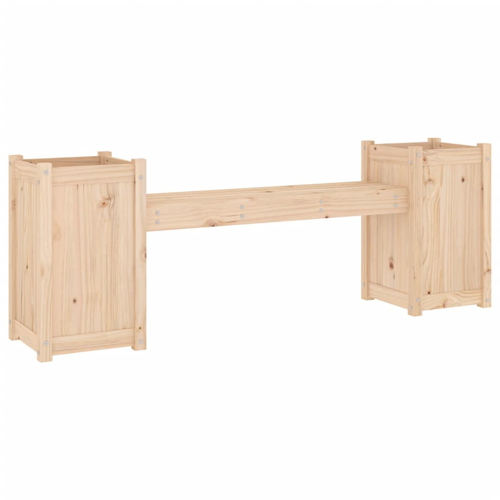 Plantebenk 180x36x63 cm heltre furu