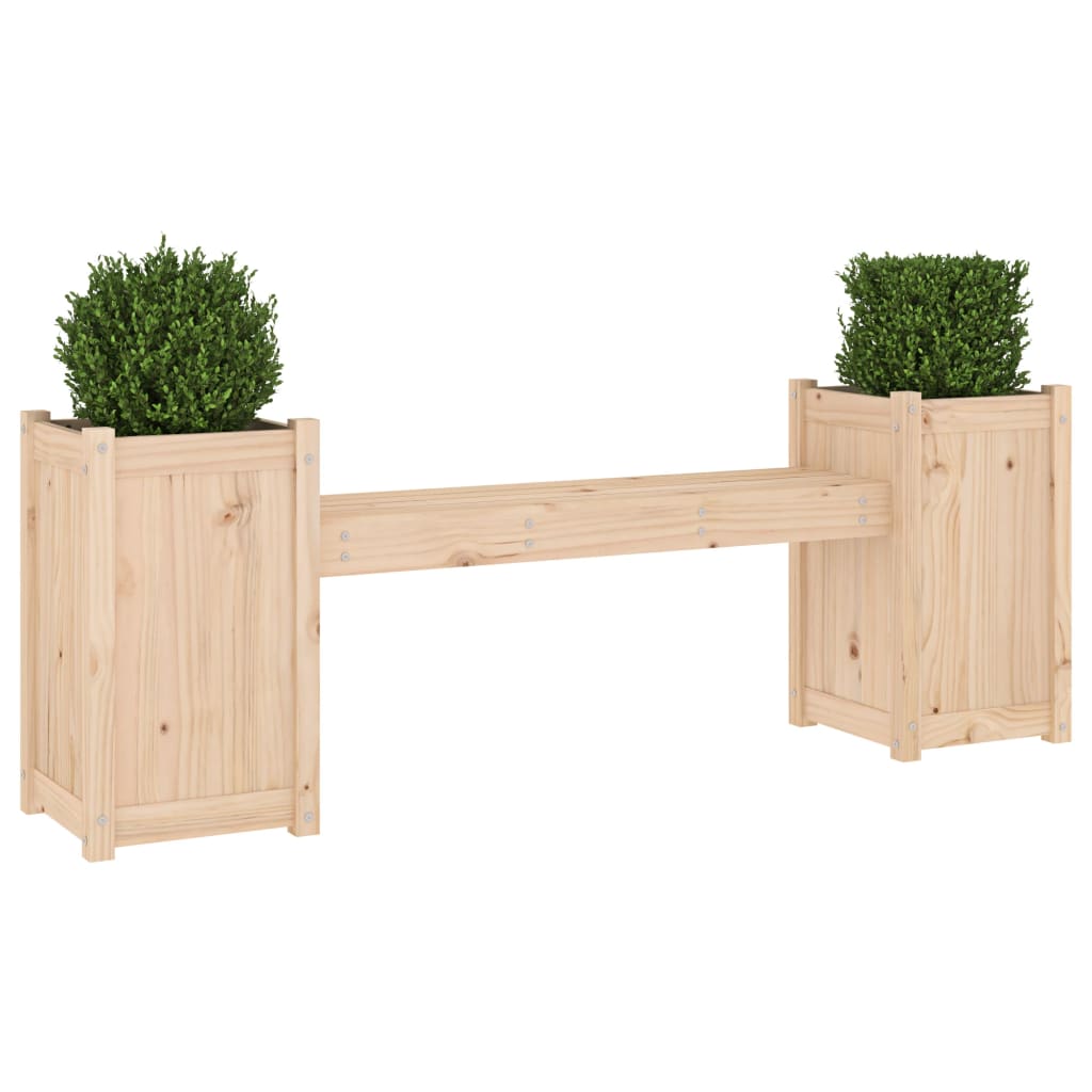 Plantebenk 180x36x63 cm heltre furu