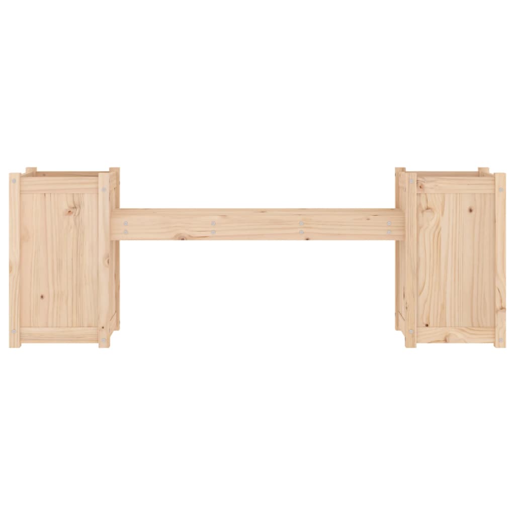 Plantebenk 180x36x63 cm heltre furu