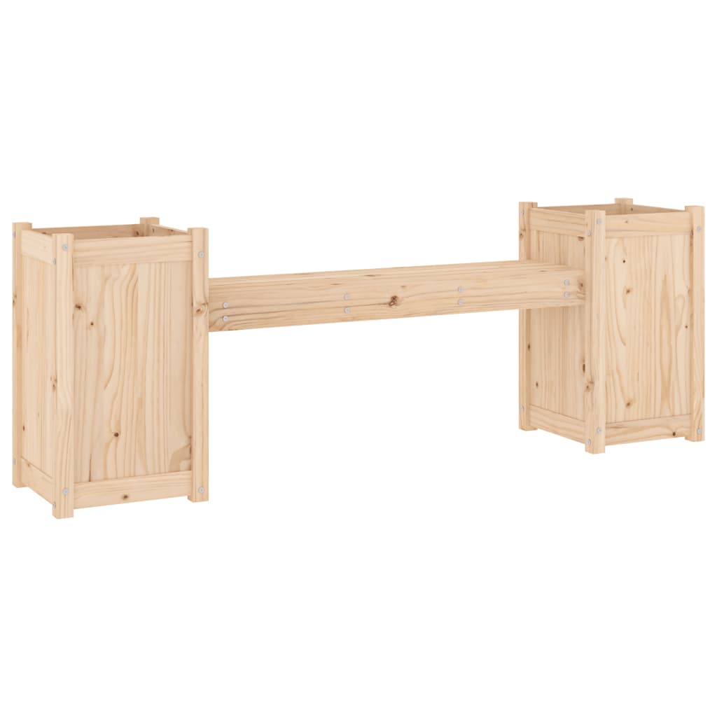 Plantebenk 180x36x63 cm heltre furu