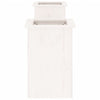 Plantebenk hvit 184,5x39,5x56,5 cm heltre furu