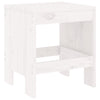 Hagekrakker 2 stk hvit 40x36x45 cm heltre furu
