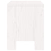Hagekrakker 2 stk hvit 40x36x45 cm heltre furu