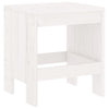 Hagekrakker 2 stk hvit 40x36x45 cm heltre furu