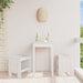 Hagekrakker 2 stk hvit 40x36x45 cm heltre furu