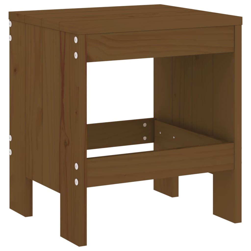 Barkrakker 2 stk honningbrun 40x36x45 cm heltre furu