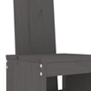 Barkrakker 2 stk grå 40x42x120 cm heltre furu