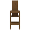Barkrakker 2 stk honningbrun 40x42x120 cm heltre furu