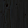 Barkrakker 2 stk svart 40x42x120 cm heltre furu
