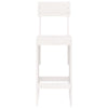 Barkrakker 2 stk hvit 40x48,5x115,5 cm heltre furu
