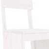 Barkrakker 2 stk hvit 40x48,5x115,5 cm heltre furu