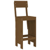 Barkrakker 2 stk honningbrun 40x48,5x115,5 cm heltre furu