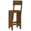 Barkrakker 2 stk honningbrun 40x48,5x115,5 cm heltre furu