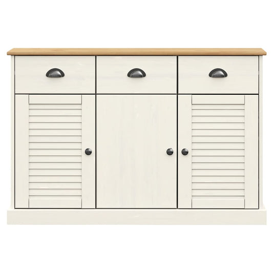 Skjenk med skuffer VIGO 113x40x75 cm heltre furu