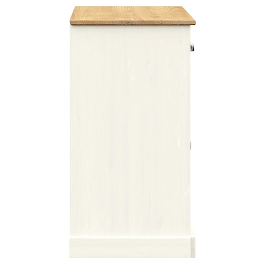 Skjenk med skuffer VIGO 113x40x75 cm heltre furu