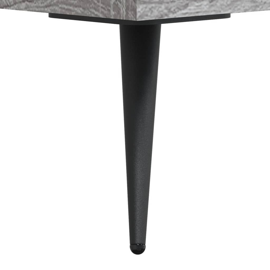 Skjenk grå sonoma 69,5x34x90 cm konstruert tre
